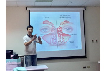 耳專神專醫師陳建志受台灣頭痛學會邀請至高雄醫學大學附設醫院(醫學中心)演講